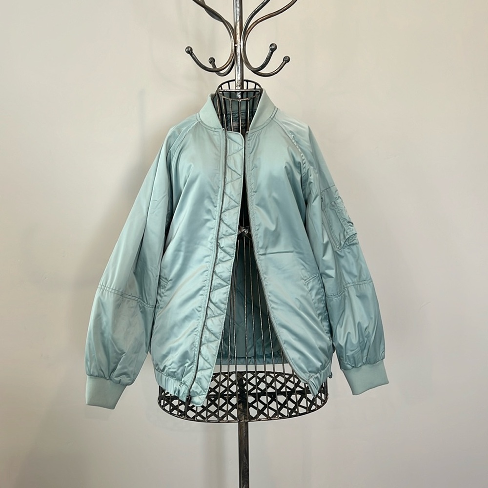 Oversized Bomber Jacket